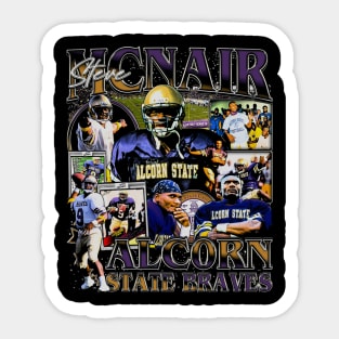 Steve McNair College Vintage Bootleg Sticker